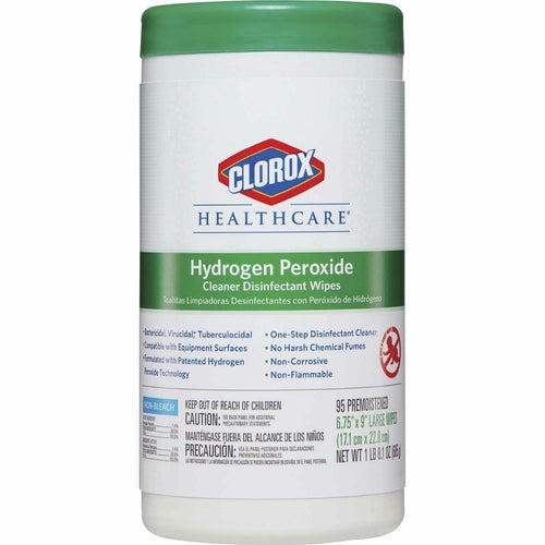 Clorox Hydrogen Peroxide Disinfectant 95 Wipes