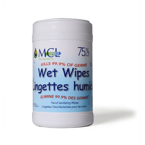 Hand Sanitizer - Wet Wipes 75% Alcohol 80 Sheets