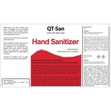Load image into Gallery viewer, Qt-San 65% Alcohol Hand Sanitizer 1 Liter 12/Case
