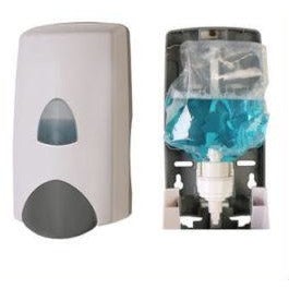 Manual Liquid Gel Soap or Hand Sanitizer Dispenser. Uses Bag Refills.